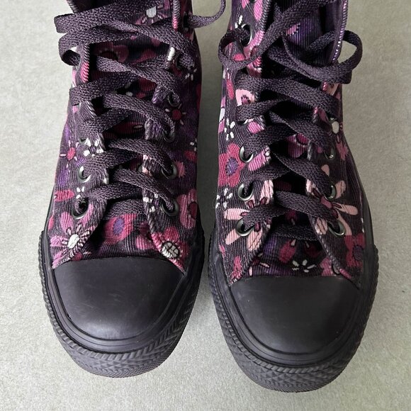Converse All Star Autumn Flowers High Top Sneakers ASO Luna Lovegood - Picture 9 of 15